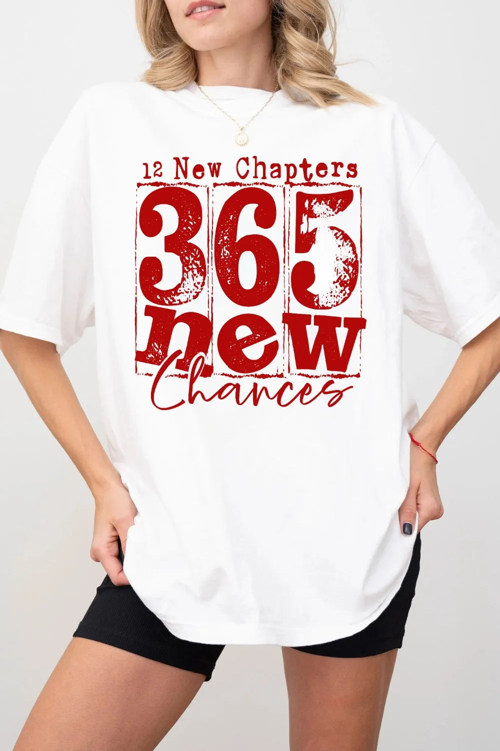 12 New Chapters 365 New Chances Tee For Women sold by Fancy Tees product image thumbnail 4
