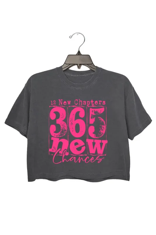 12 New Chapters 365 New Chances Crop Top For Women sold by Fancy Tees