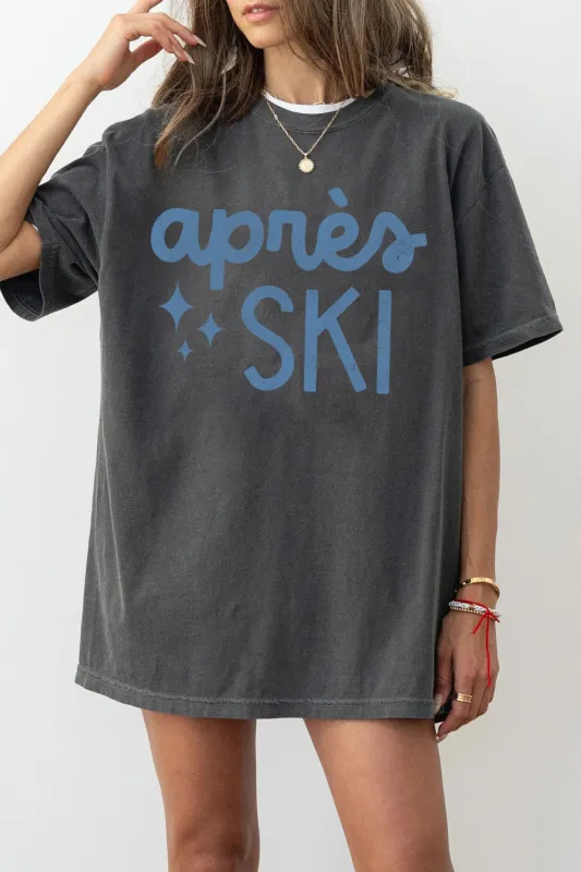 Apres Ski Winter Skiing Tee For Women sold by Fancy Tees