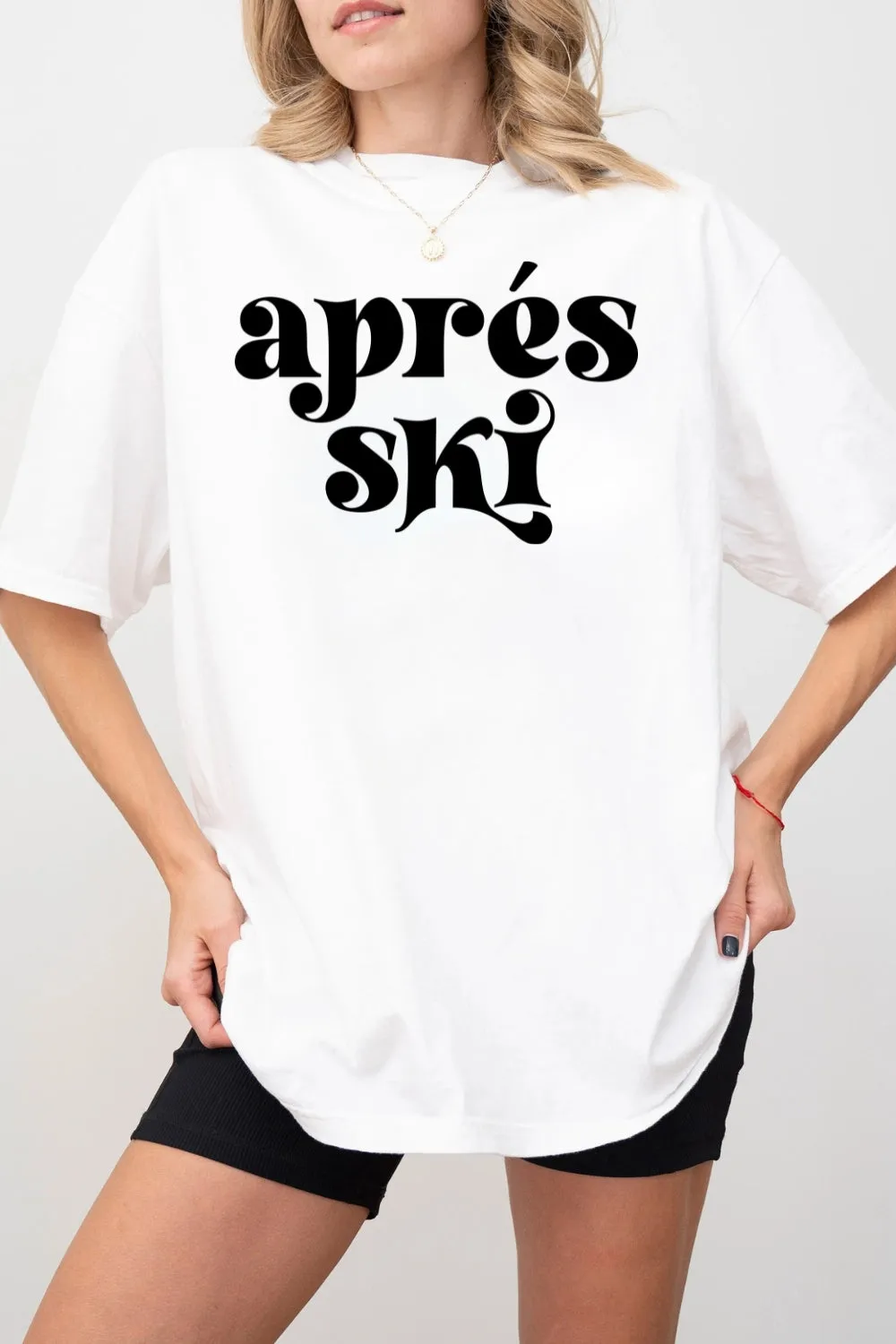 Apres Ski Winter Sports Tee For Women sold by Fancy Tees product image thumbnail 3