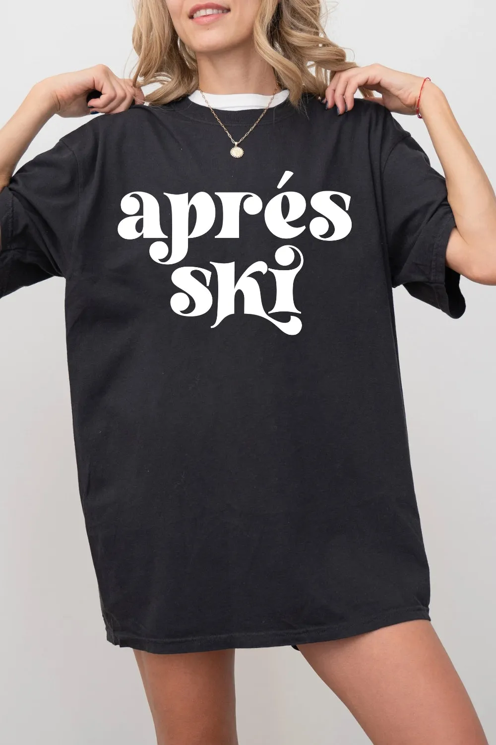 Apres Ski Winter Sports Tee For Women sold by Fancy Tees product image thumbnail 4
