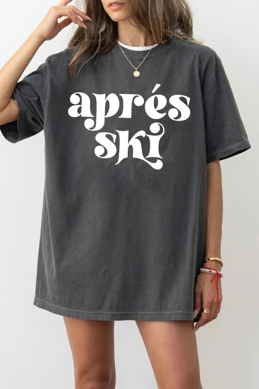 Apres Ski Winter Sports Tee For Women sold by Fancy Tees
