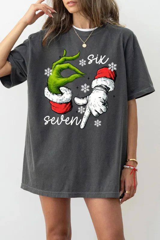 Trending Six Seven Meme Funny Christmas Tee For Women sold by Fancy Tees