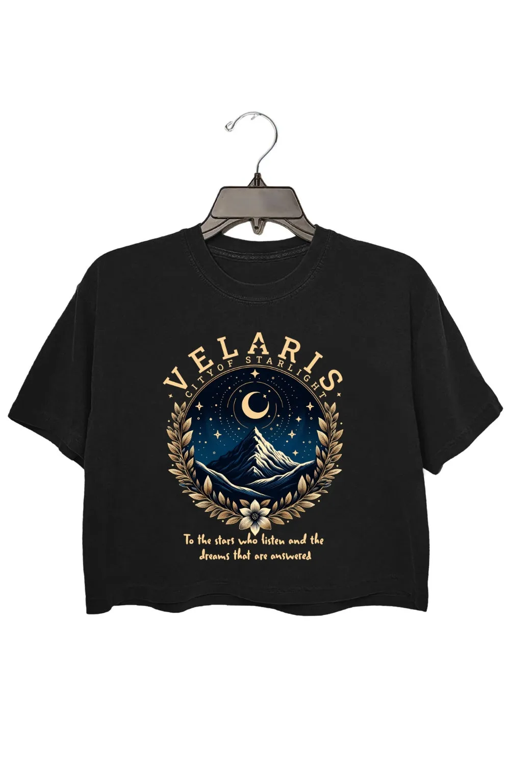 Velaris City Of Starlight Crop Top For Women sold by Fancy Tees product image thumbnail 2