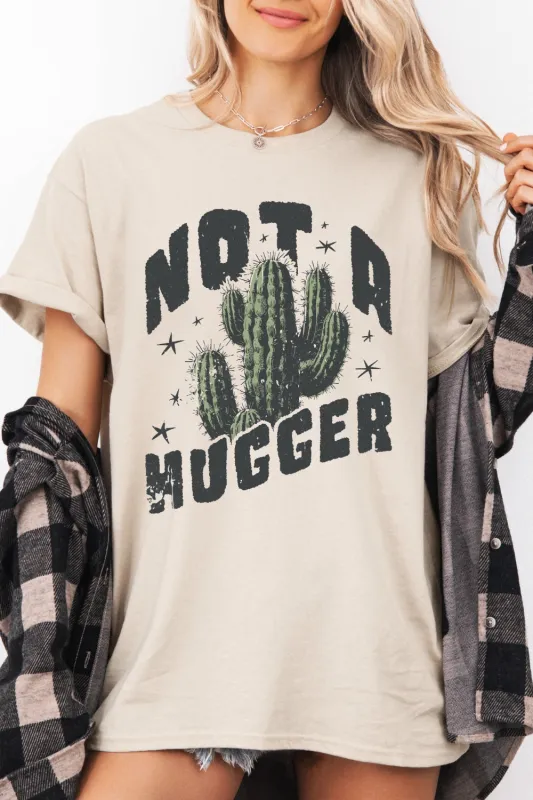 Not A Hugger Funny Tee For Women sold by Fancy Tees