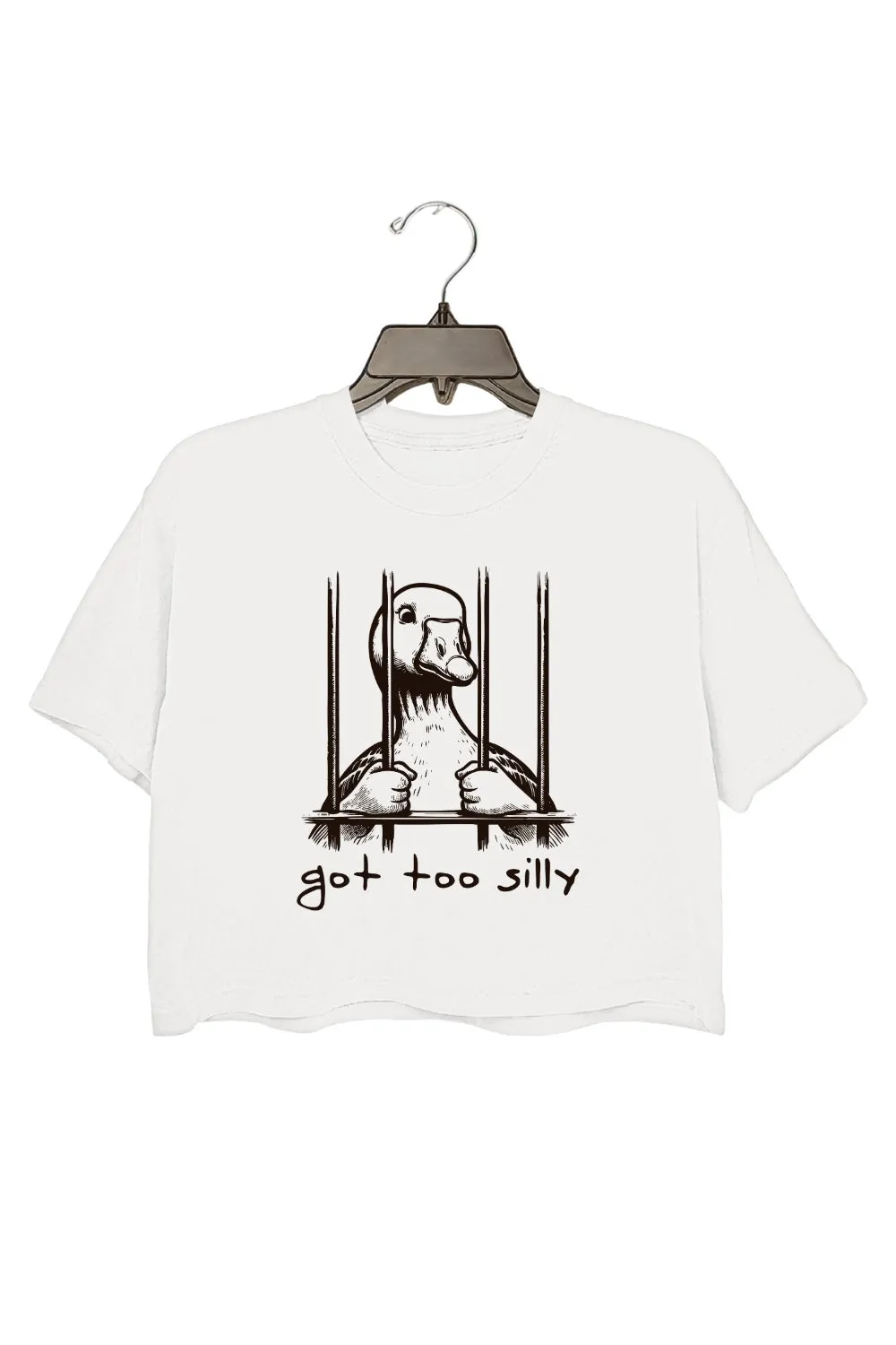 Got Too Silly Goose Crop Top For Women sold by Fancy Tees