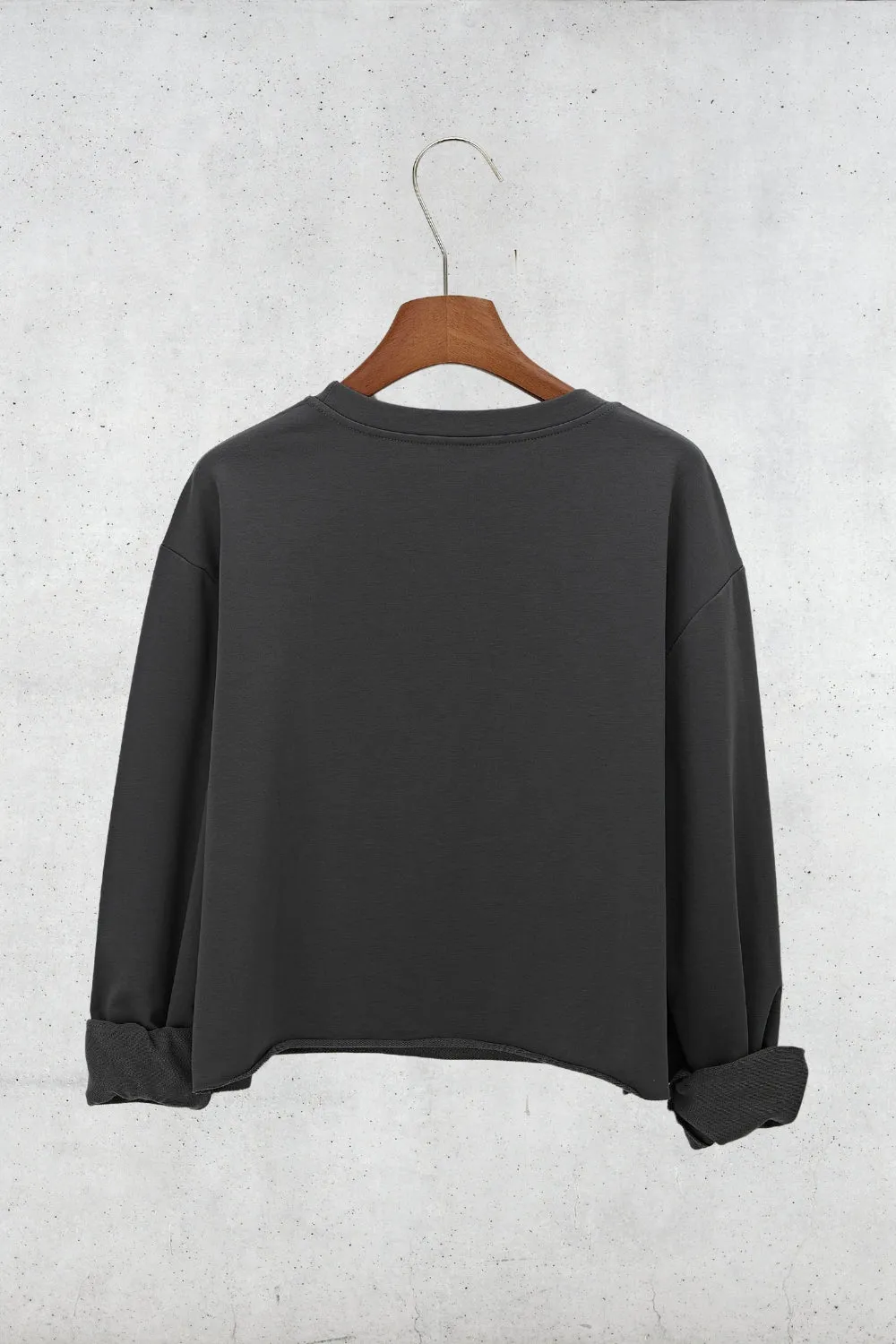 Christmas Skeleton Hot Coffee Crop Sweatshirt For Women sold by Fancy Tees product image thumbnail 4