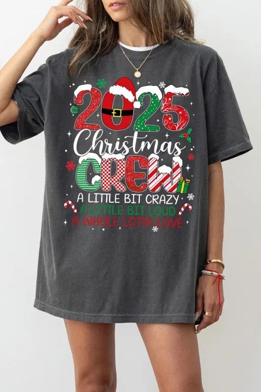 Christmas Crew Family Christmas 2025 Tee For Women sold by Fancy Tees