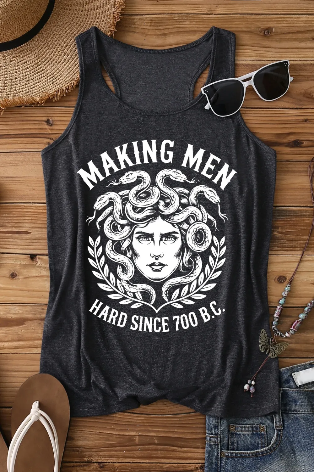 Making Men Hard Since 700 BC Tank Top For Women sold by Fancy Tees