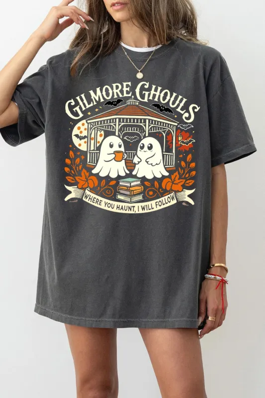 Gilmore Ghouls Halloween Tee For Women sold by Fancy Tees