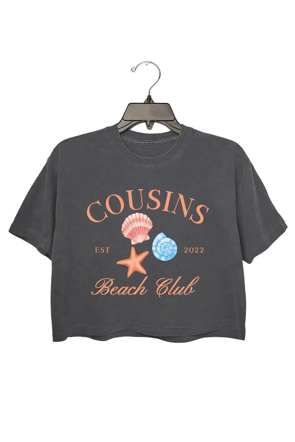 Cousins Beach Club Crop Top For Women sold by Fancy Tees