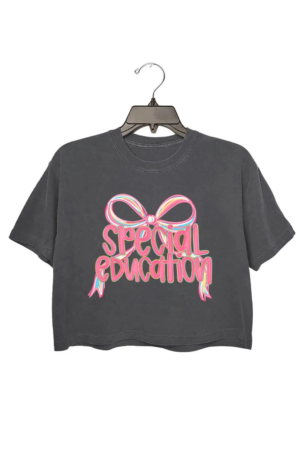 Special Education Teacher Crop Top For Women sold by Fancy Tees