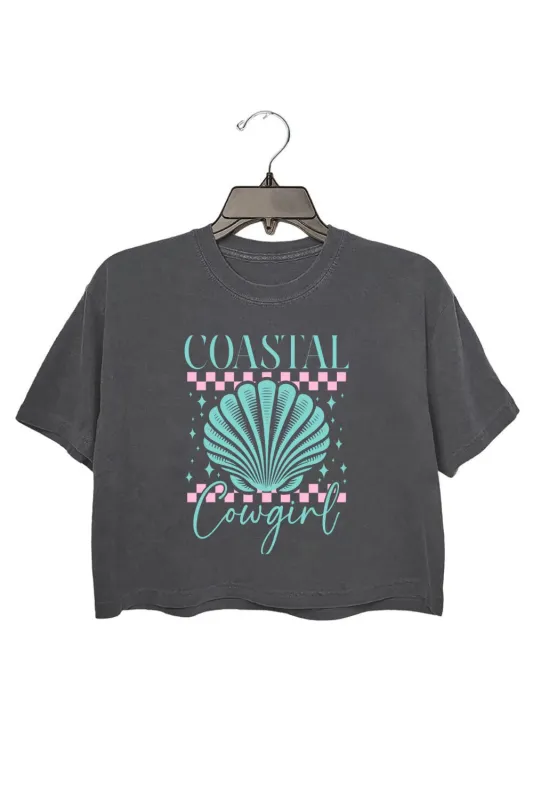 Coastal Cowgirl Beach Babe Crop Top For Women sold by Fancy Tees
