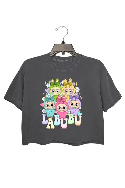 Cartoon Monster Doll Crop Top For Women sold by Fancy Tees