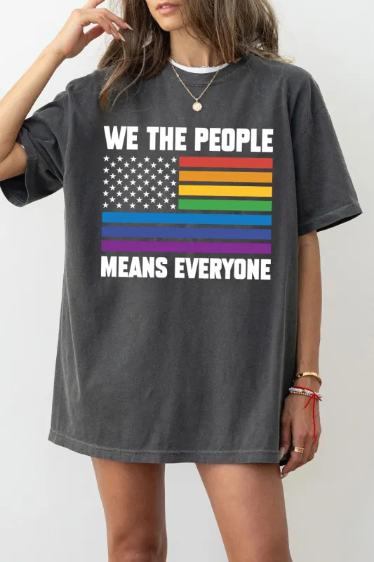 We The People Means Everyone Tee For Women sold by Fancy Tees