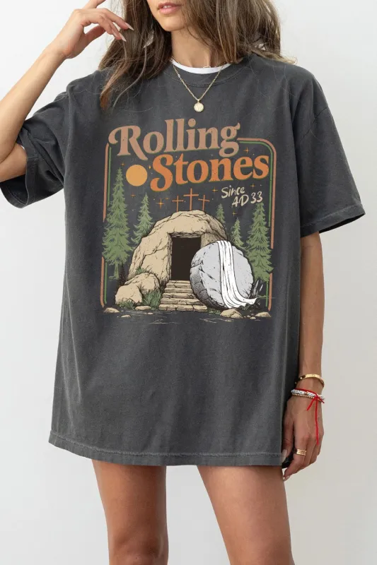 Rolling Stones Since AD 33 Tee For Women made by Fancy Tees