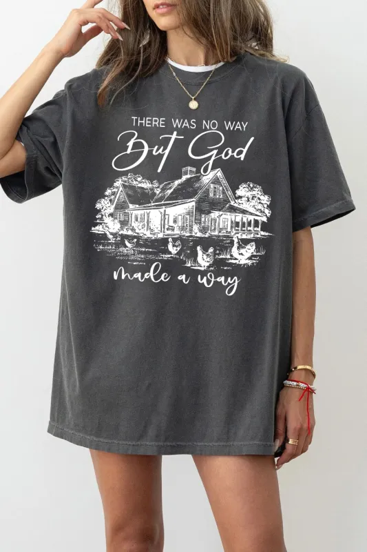 God Made A Way Faith Tee For Women sold by Fancy Tees