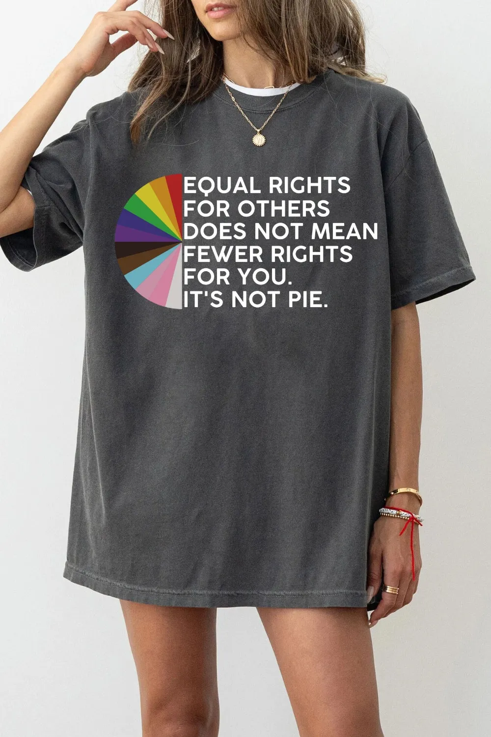 Equal Rights Is Not A Pie Tee For Women sold by Fancy Tees