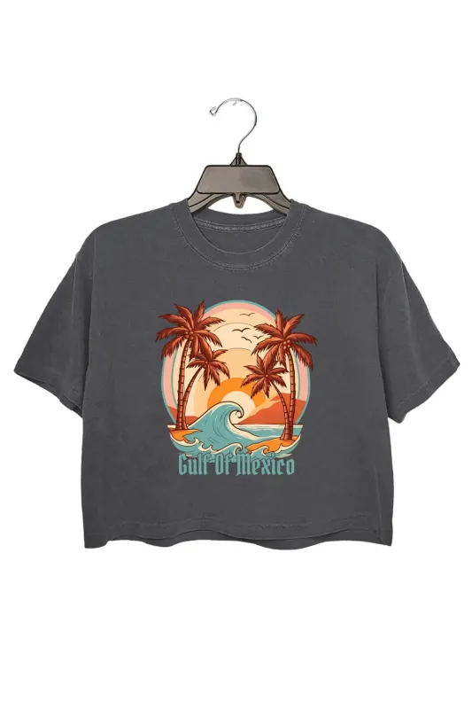 Gulf Of Mexico Anti Crop Top For Women sold by Fancy Tees