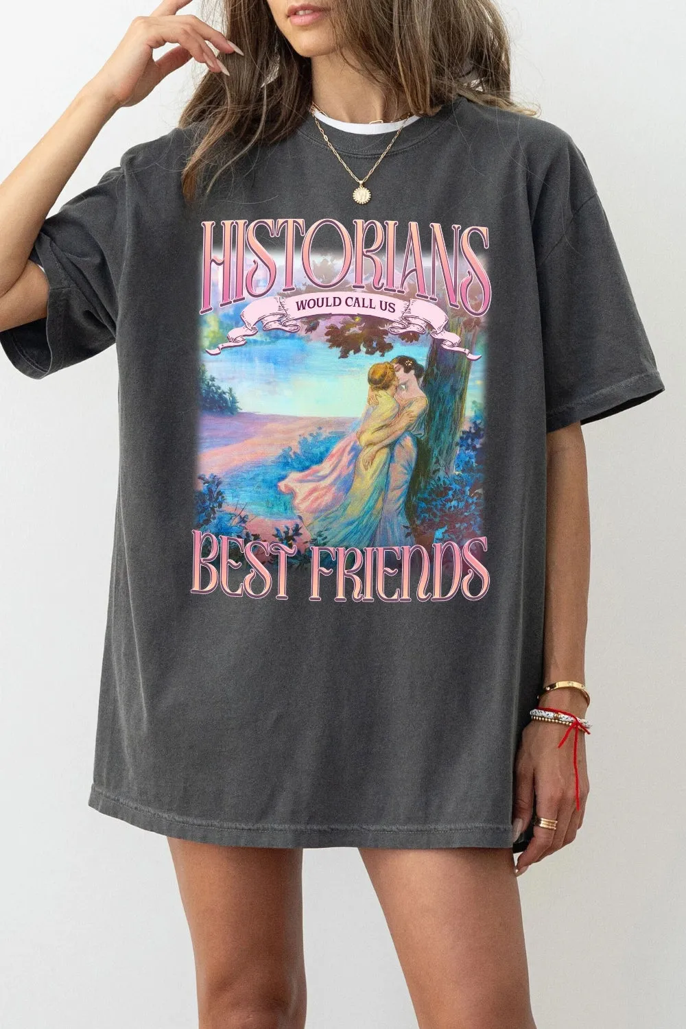 Historians Would Call Us Best Friends Tee For Women sold by Fancy Tees product image thumbnail 2