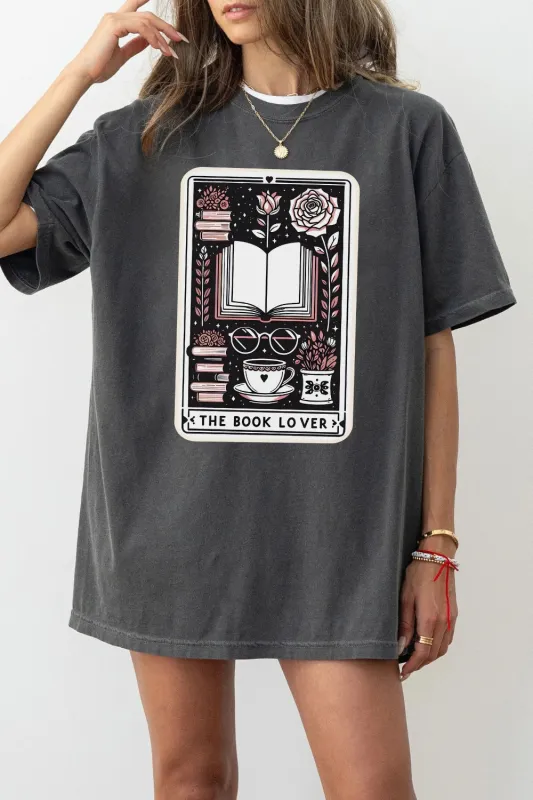 The Book Lover Tarot Card Tee For Women sold by Fancy Tees