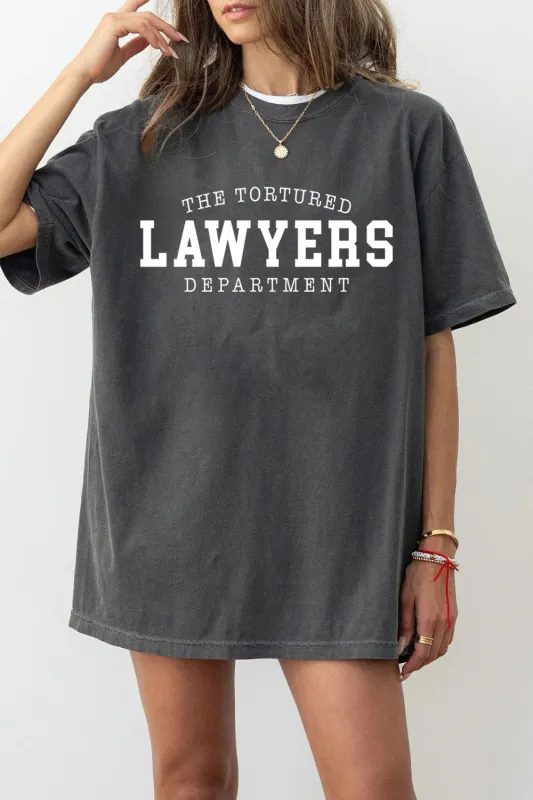 The Tortured Lawyers Department Tee For Women sold by Fancy Tees