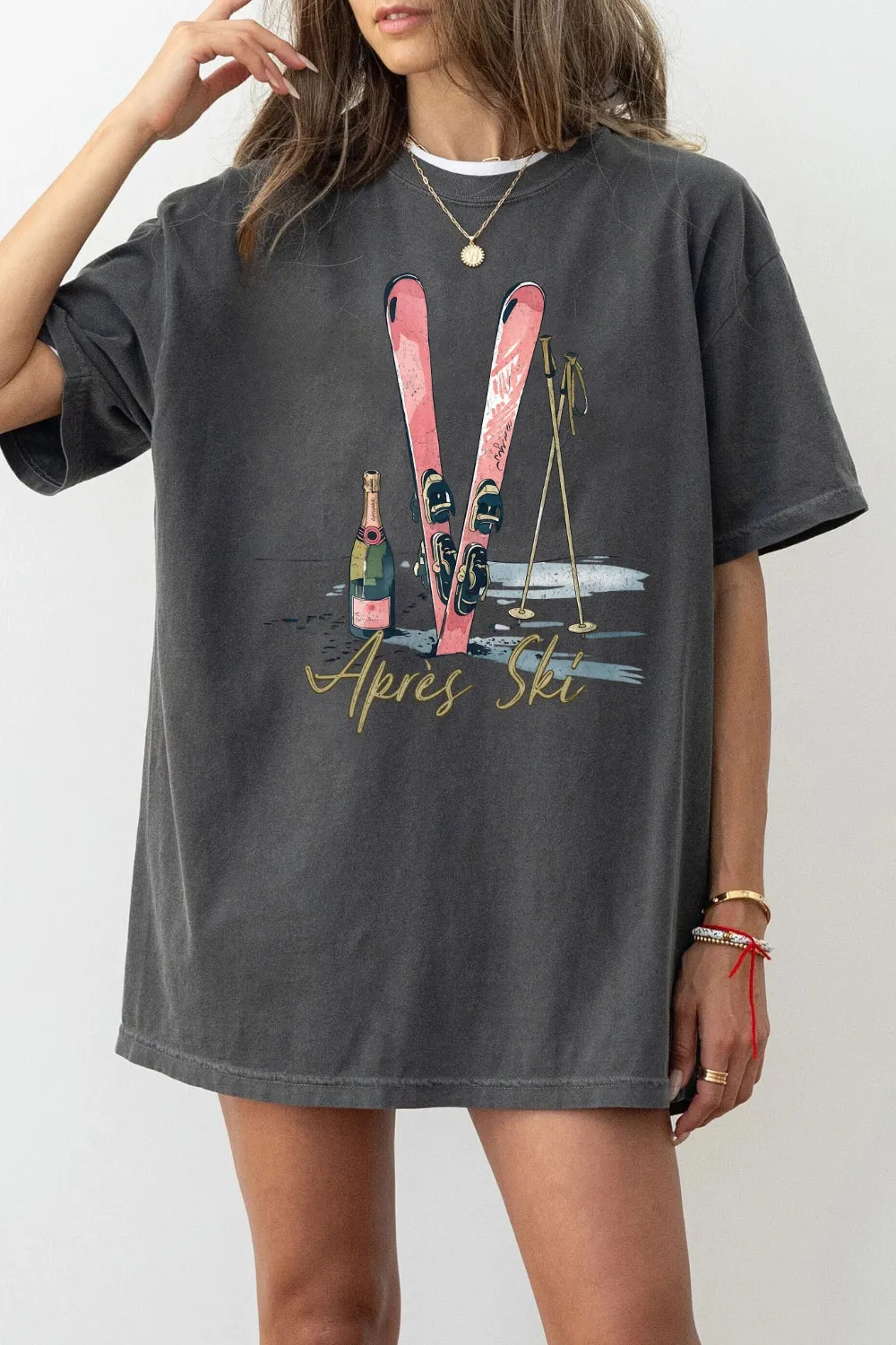 Après Ski Lover Tee For Women sold by Fancy Tees