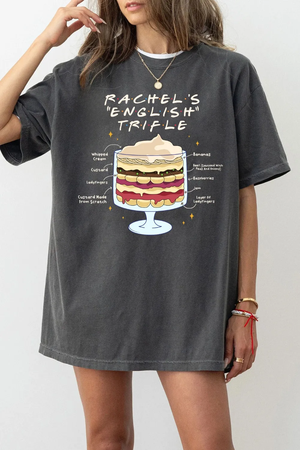 Friends Rachel's Thanksgiving Trifle Tee For Women sold by Fancy Tees