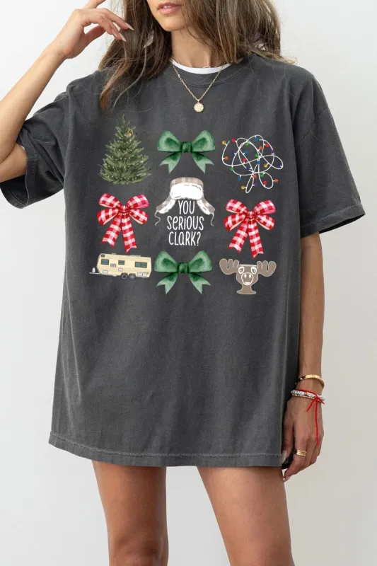 You Serious Clark Christmas Tee For Women sold by Fancy Tees