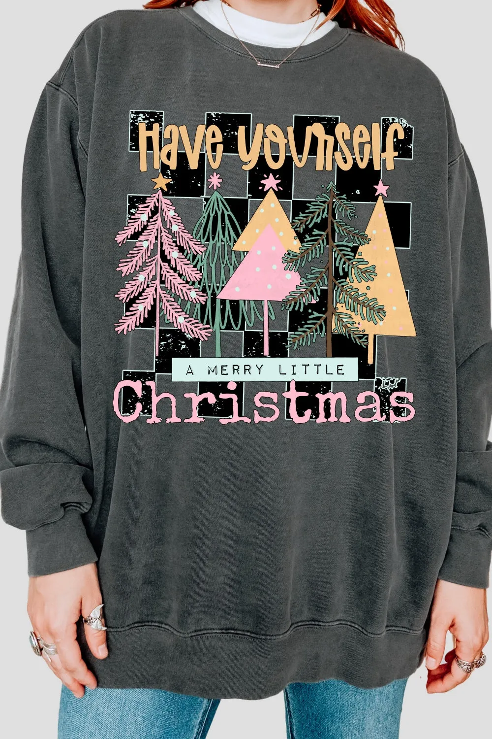 Have Yourself a Merry Little Christmas Sweatshirt For Women sold by Fancy Tees