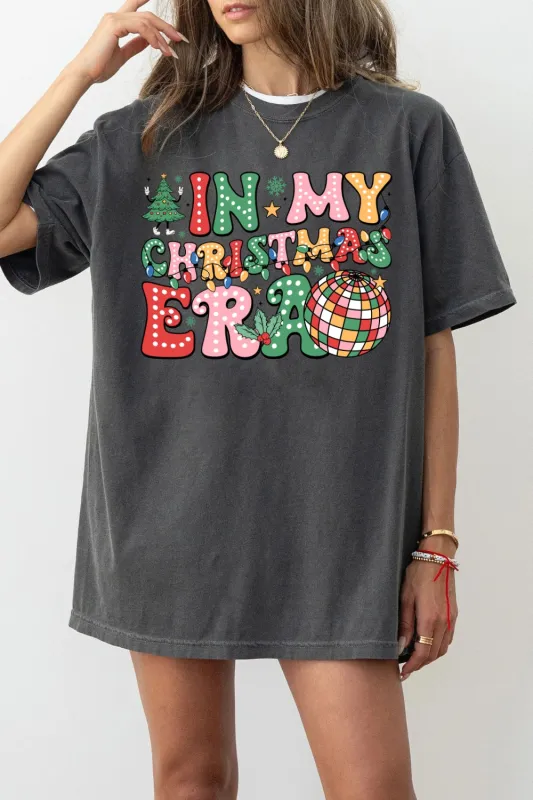 In My Christmas Era Tee For Women made by Fancy Tees