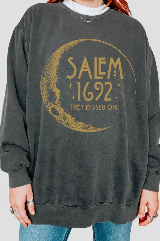 Salem 1692 They Missed One Sweatshirt For Women sold by Fancy Tees