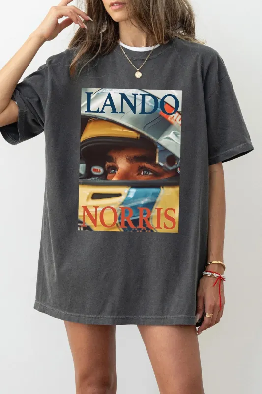Lando Norris Formula 1 Tee For Women sold by Fancy Tees