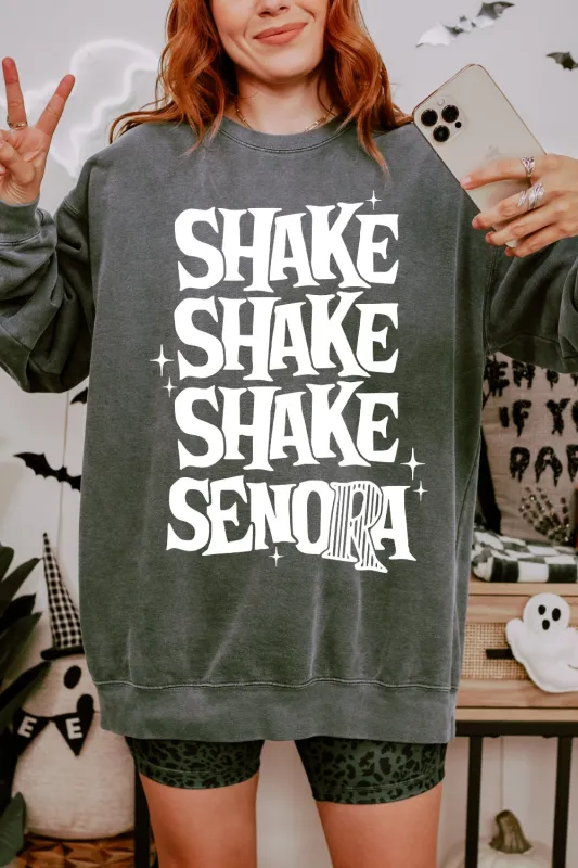 Shake Shake Shake Senora Sweatshirt For Women sold by Fancy Tees