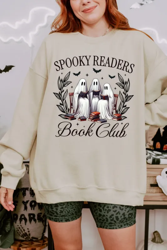Spooky Readers Book Club Sweatshirt For Women sold by Fancy Tees