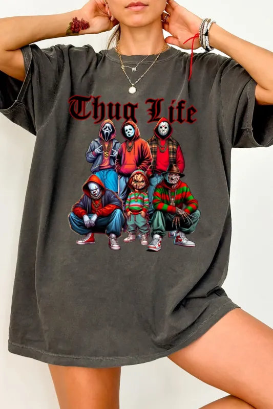 Thug Life Horror Ver 3 Halloween Tee For Women sold by Fancy Tees