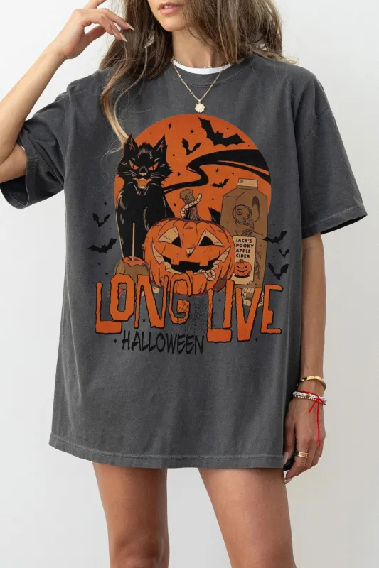 Long Live Halloween Tee For Women sold by Fancy Tees