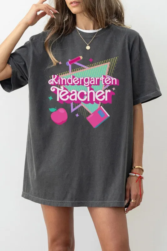 Kindergarten Teacher Pink Doll Tee For Women sold by Fancy Tees