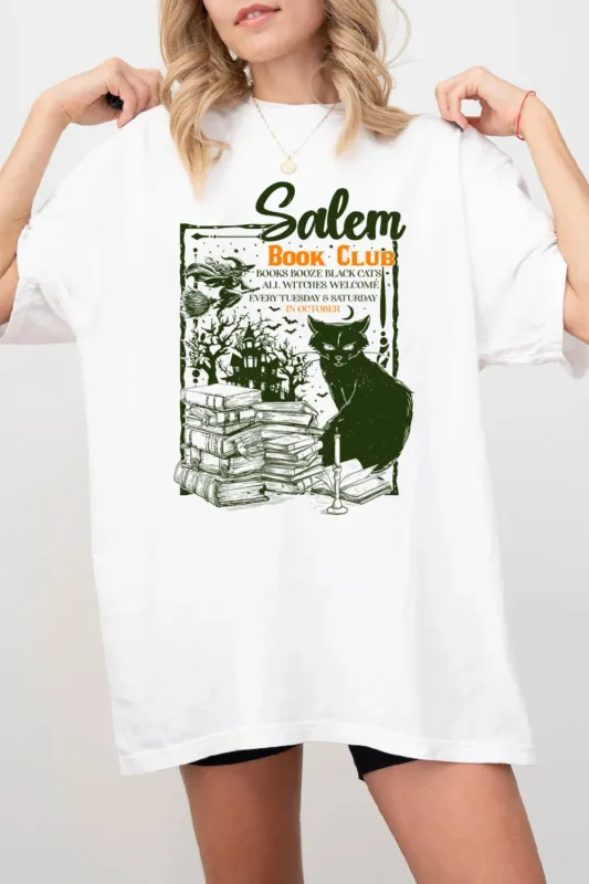 Salem Book Club Tee For Women sold by Fancy Tees