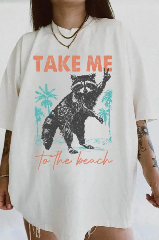 Take Me To The Beach Tee For Women made by Fancy Tees
