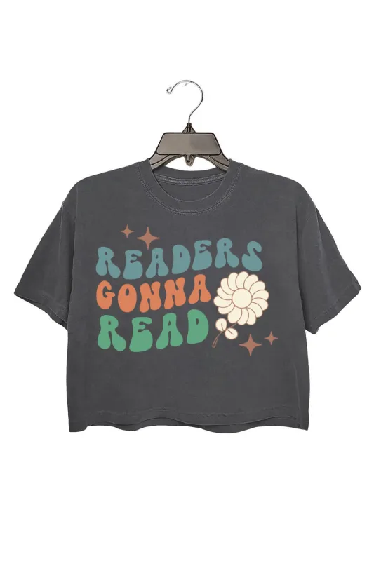 Readers Gonna Read Crop Top For Women sold by Fancy Tees