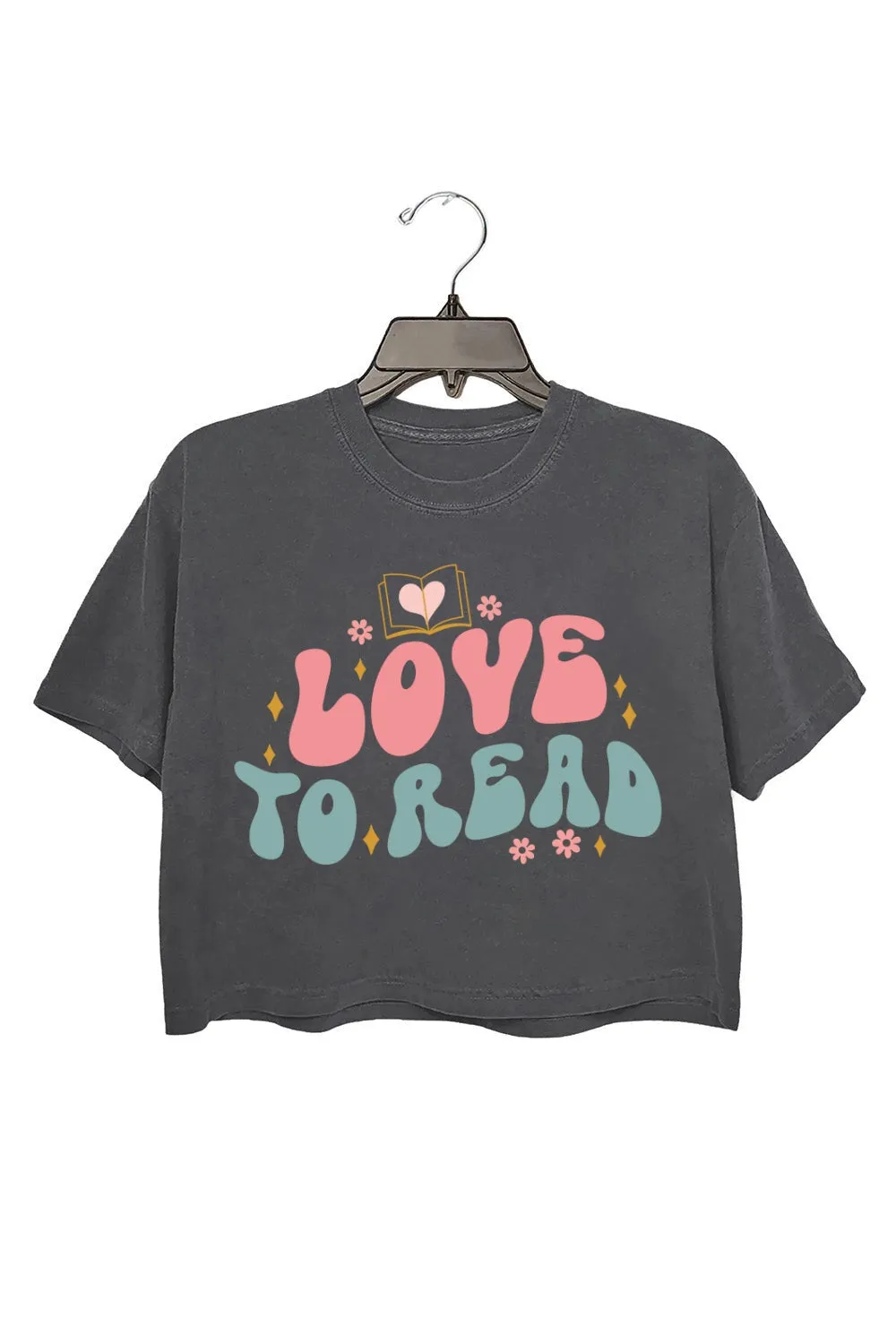 Love to Read Crop Top For Women sold by Fancy Tees