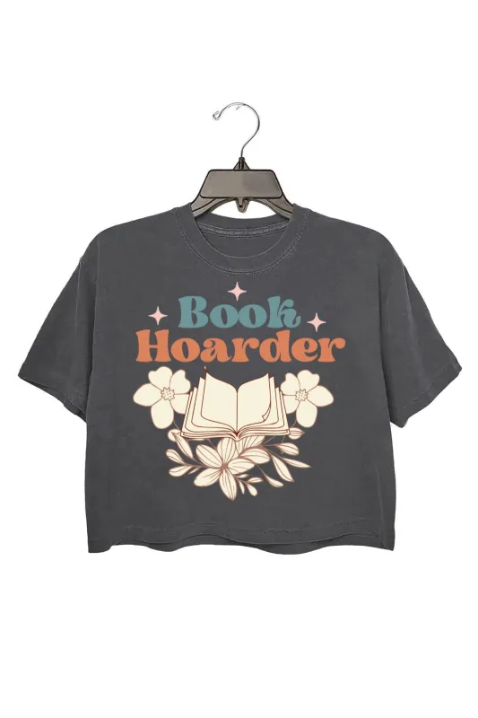 Book Hoarder Crop Top For Women sold by Fancy Tees