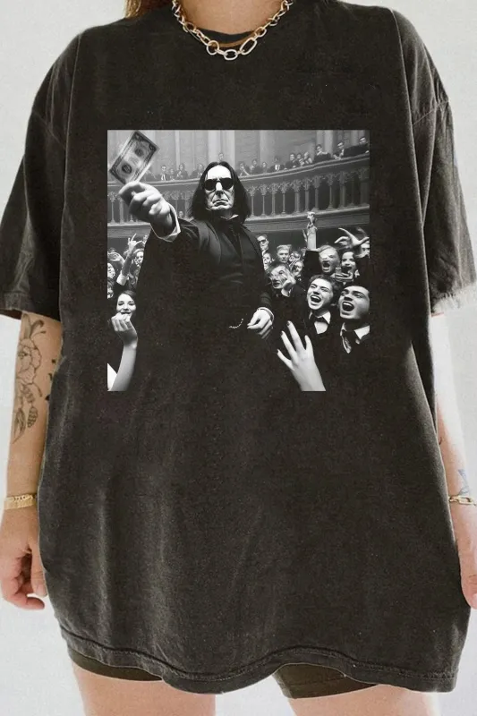 Vintage Rich Severus Snape Funny Tee For Women sold by Fancy Tees