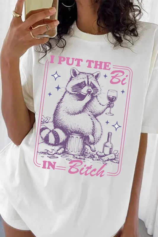 I Put The Bi In Tee For Women sold by Fancy Tees