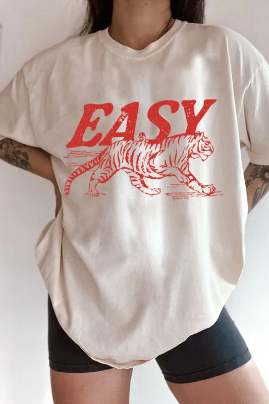 Easy Tiger Tee For Women sold by Fancy Tees