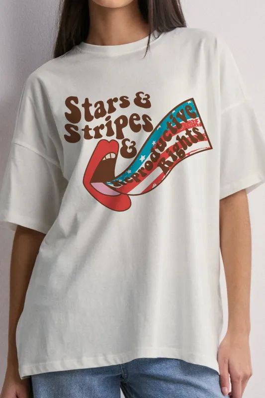 Womens Rights Stars and Stripes Tee For Women sold by Fancy Tees