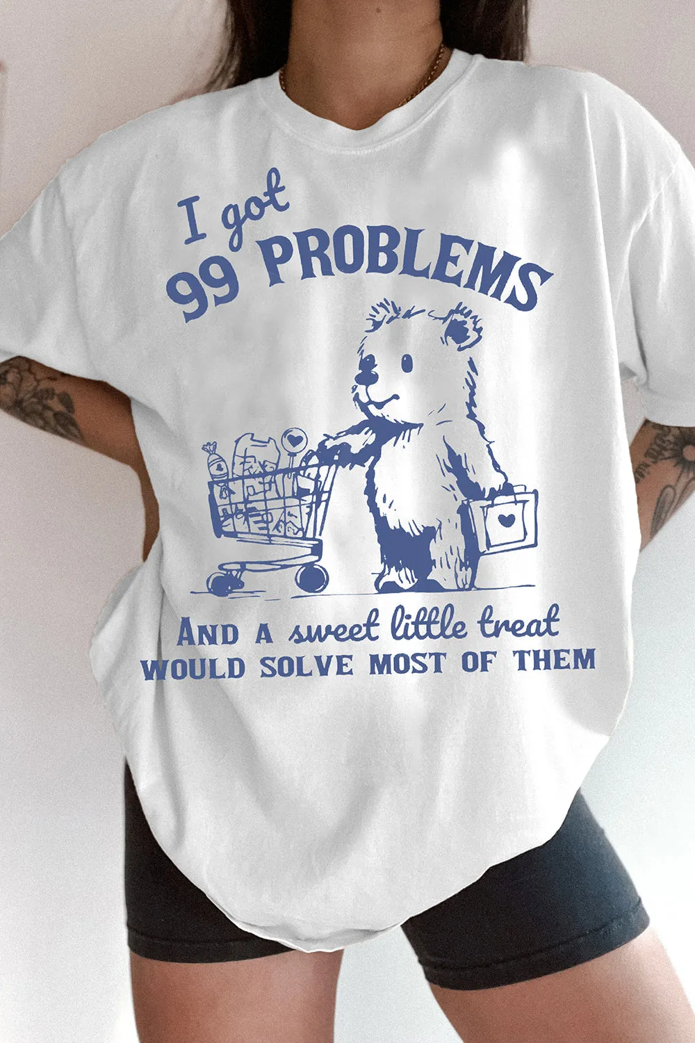 I Got 99 Poblems Vintage Tee For Women sold by Fancy Tees