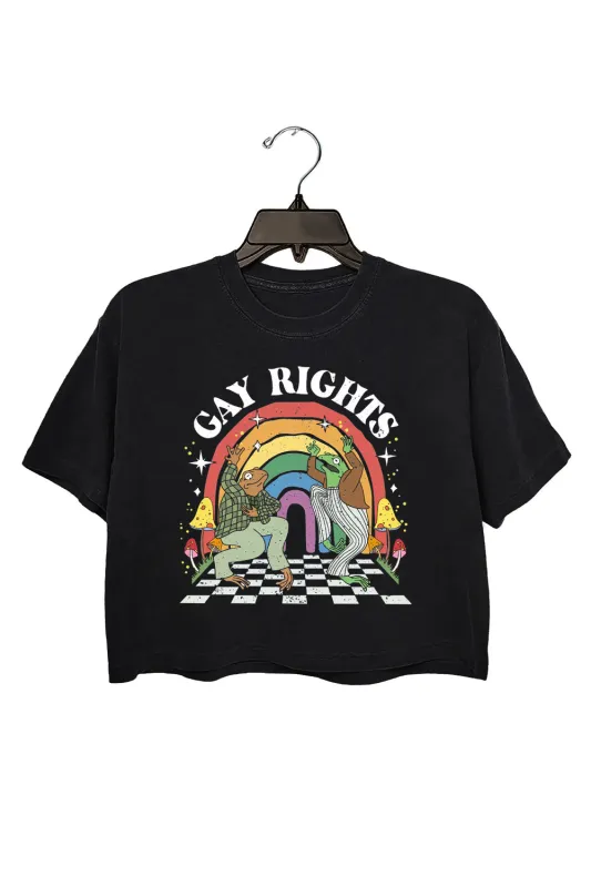 Pride Flag lgbtqia Pride Month Crop Top For Women sold by Fancy Tees