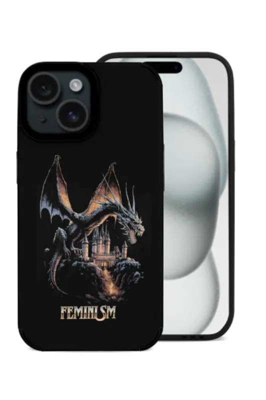 Dargon IPhone Fiber Skin Case sold by Fancy Tees